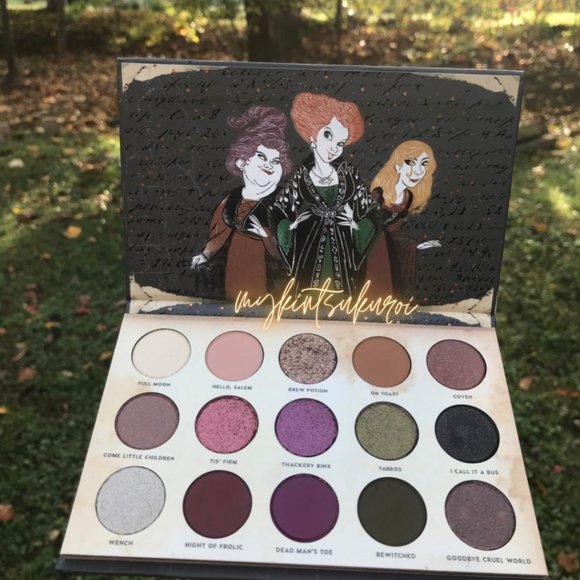 Colourpop Other - SOLD OUT! ✨2/$75 🎩 RARE! Colourpop Hocus Pocus Shadow Palette